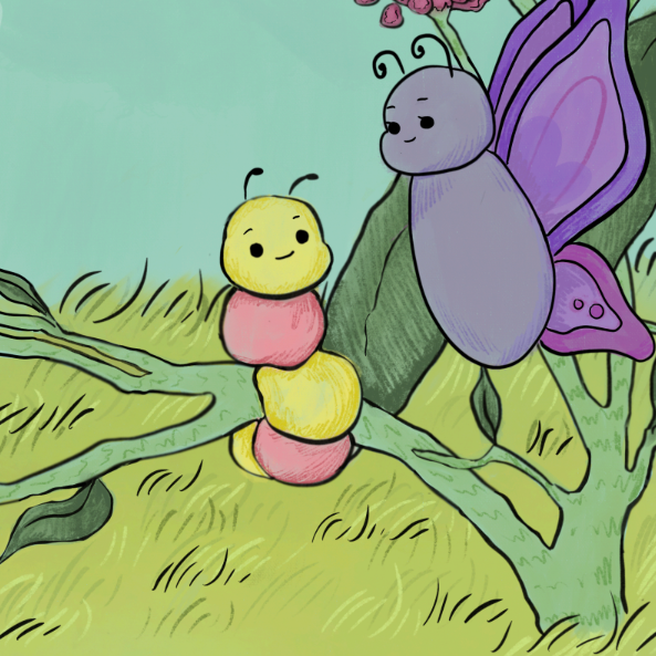 Clover the Caterpillar's Journey book cover